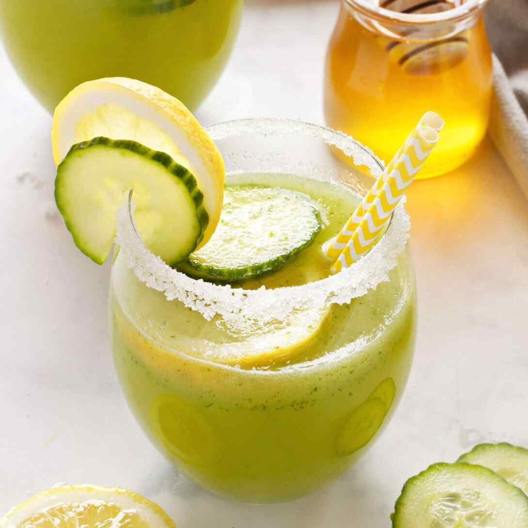 Cucmber And Lemonade Mocktail