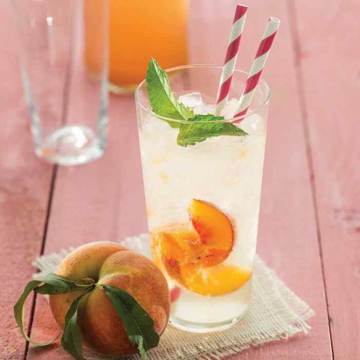 Ginger Peach Soda
