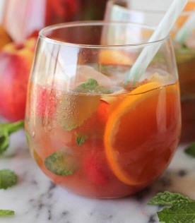 Raspberry Peach Iced Tea