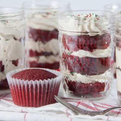 Red Velvet Cake In Jar Without Eggs